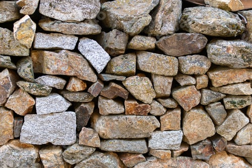Preview: Closeup of stones stacked on each other, texture for background or wallpaper