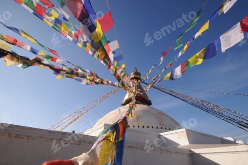 Preview: Boudhanath Stupa in Kathmandu, Nepal, UNESCO World Heritage Site.
