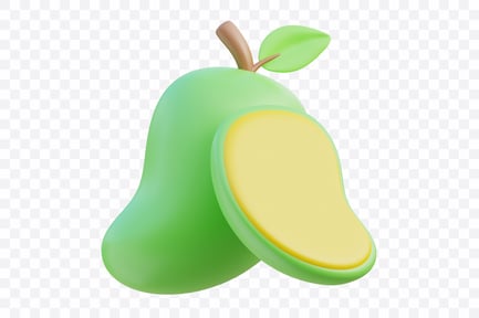 Preview: Ripe Mango Slice
