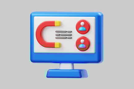 Preview: Lead magnet computer icon