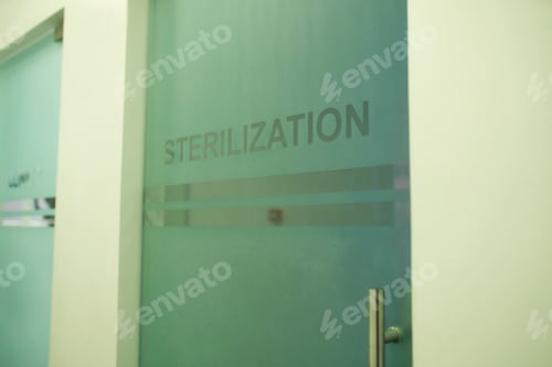 Preview: Sterilization Room Door at Medical Facility