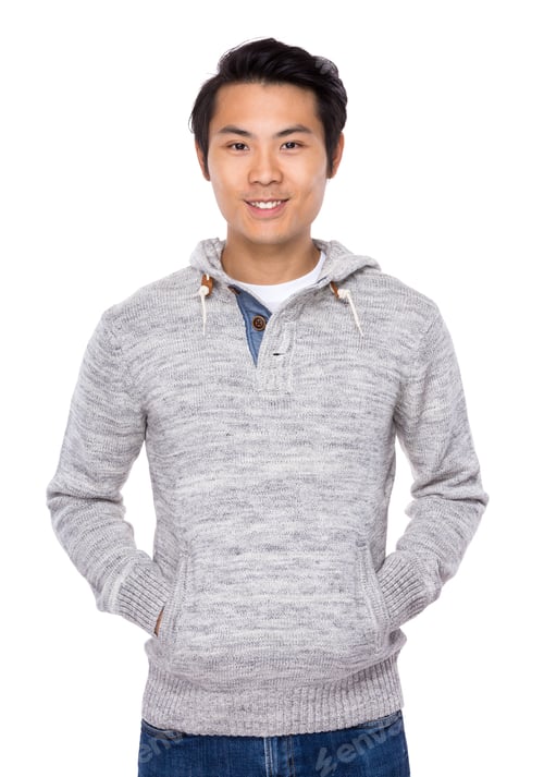 Preview: Asian young man portrait