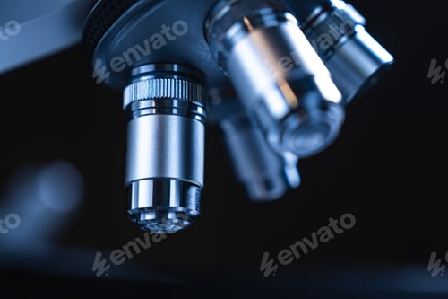 Preview: professional scientific equipment microscope for medicine scientist using in biotechnology science
