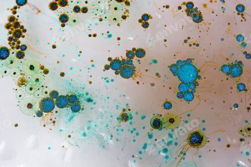 Preview: Abstract Liquid Forms with Colors in Science