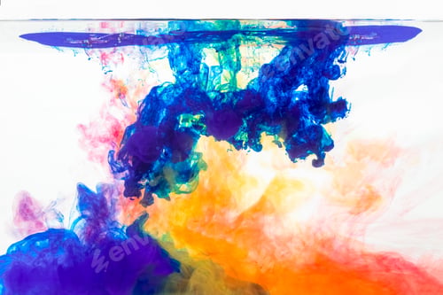 Preview: mix colours in water