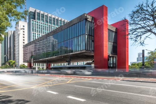Preview: Paulista Avenue and MASP (Sao Paulo Museum of Art) - Sao Paulo, Brazil