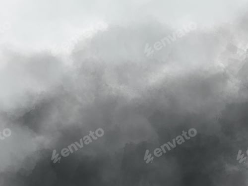 Preview: Soft smeared light black color watercolor background, Aquarelle painted paper textured canvas