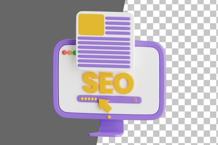 Preview: SEO 3D Icon