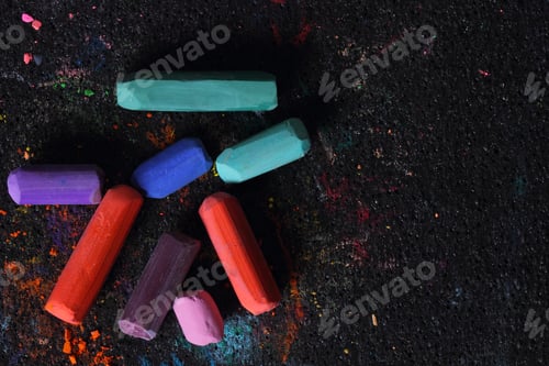 Preview: Pastel Square Of Different Colors Background Texture