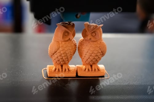 Preview: 3D printer in operation