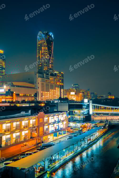 Preview: evening in Bangkok Thailand