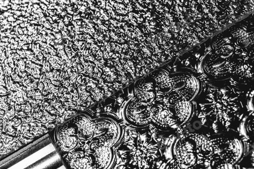 Preview: Decorative glass plates background