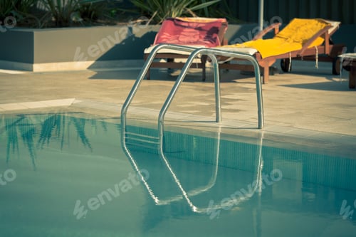 Preview: Ladder of a swimming pool