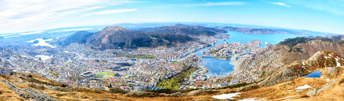Preview: Panoramic view of Bergen