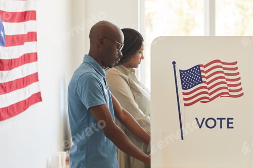 Preview: African-American People Voting in USA