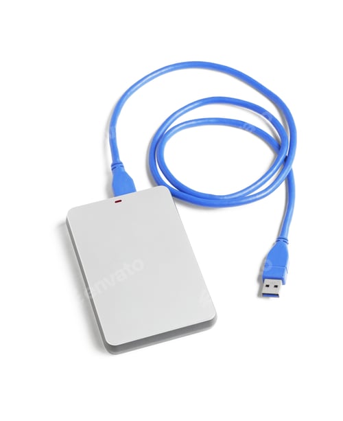 Preview: External Hard Disk and USB Cable
