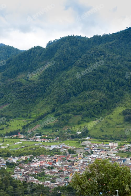 Preview: Mountains crops and deforestation Guatemala, Baja Verapaz.