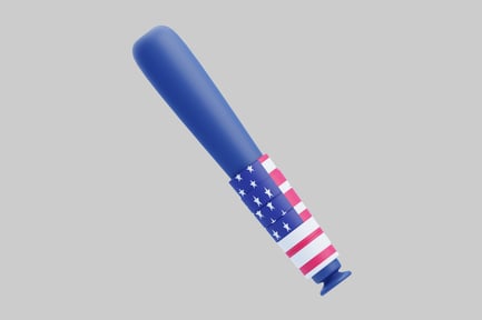Preview: Pen with american flag design