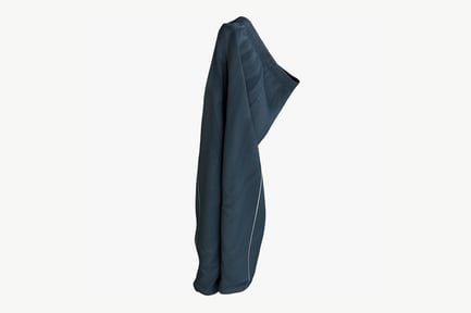 Preview: Athletic Pants - Blue Fabric with White Trim