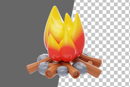Preview: Bonfire 3D Icon