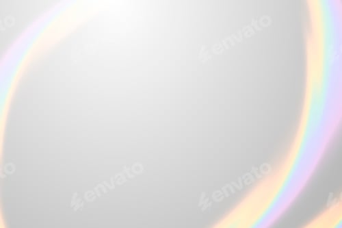 Preview: Rainbow frame on a gray background