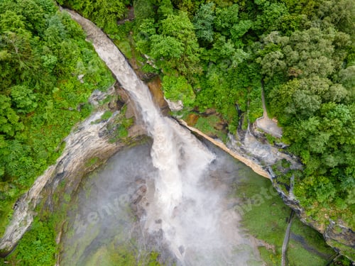 Preview: Reichenbach falls in a rainy day
