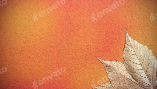 Preview: Background Leaves Autumn There Is A Place For The Inscription