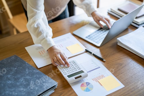 Preview: Calculating Cost Economic budget saving and investment concept analyzing investment charts