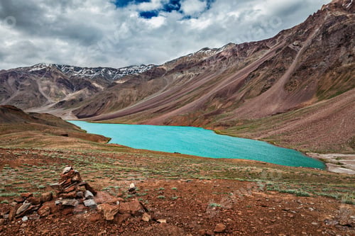 Preview: Chandra Tal lake in Himalayas
