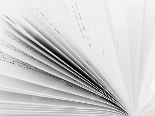 Preview: Close up of book pages.