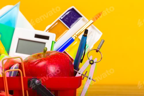 Visualização: Conceito de educação ou volta às aulas.