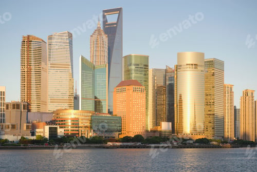 Preview: Shanghai City Skyline