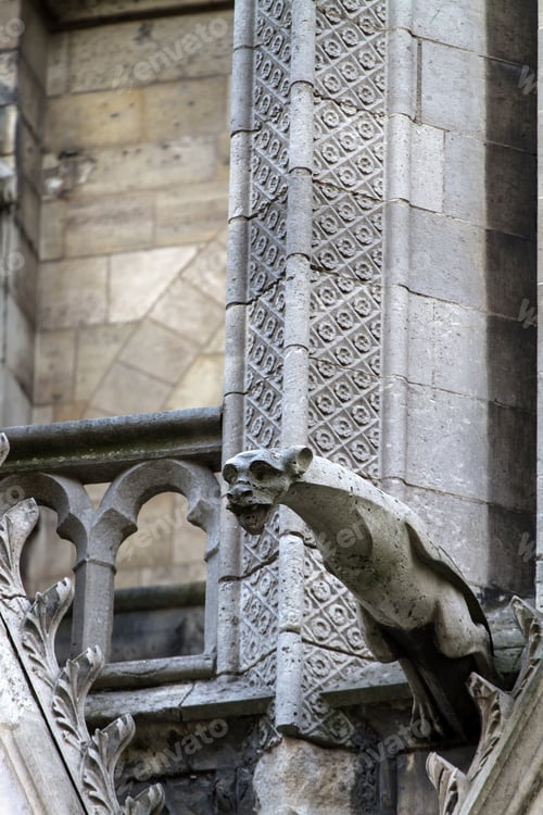 Preview: Gargoyle on Notre Dame Cathedral