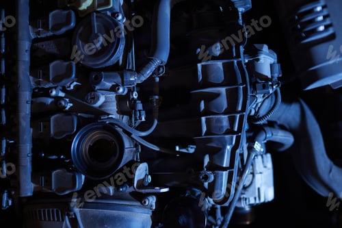 Preview: Car Engine Background