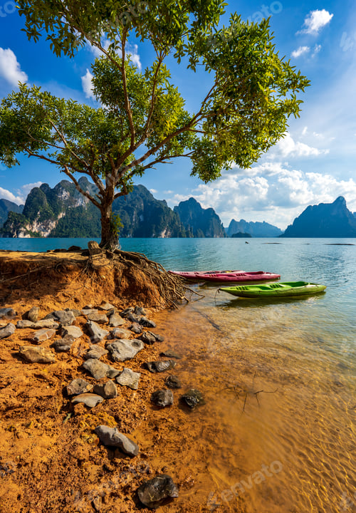 Preview: Kayak on Lake Cheolan, Khao Sok National Park, Surat Thani, Thailand