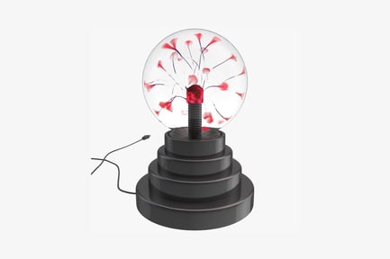 Preview: Light bulb with internal floral arrangement