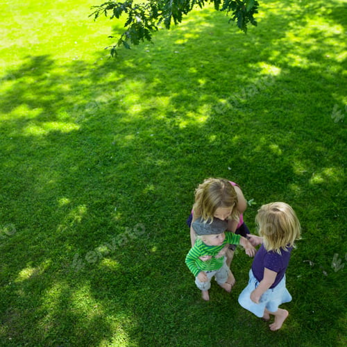 Preview: Children playing in field