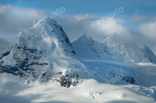 Preview: The mountainous landscape of Antarctica.