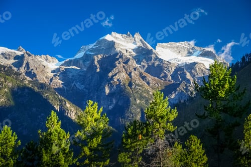 Preview: Alpine landscape of Tibet
