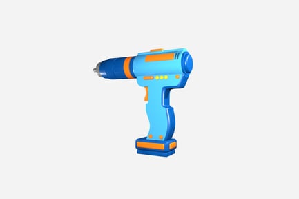 Preview: Drill Tools 3D illustration