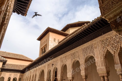Preview: Exterior view, Alhambra palace, Granada, Andalusia, Spain.