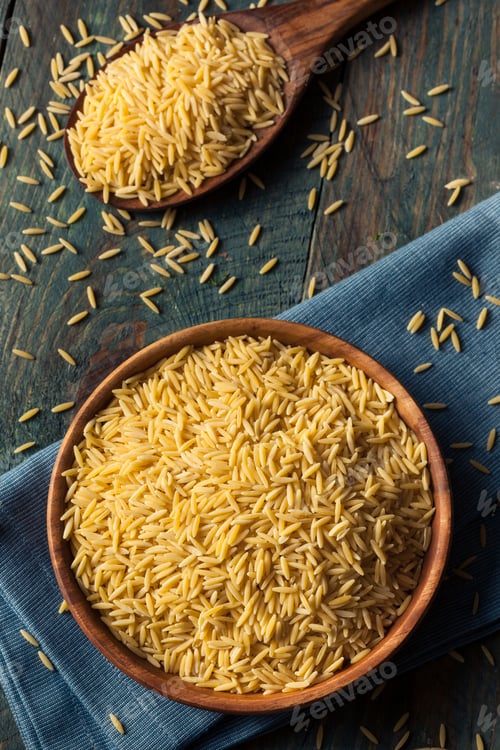 Preview: Raw Organic Orzo Pasta