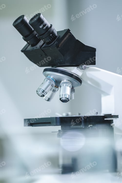 Preview: researcher working in laboratory for medicals science research using scientific equipment technology