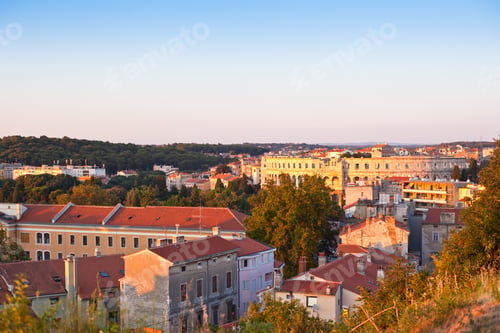 Preview: Pula, Croatia cityscape