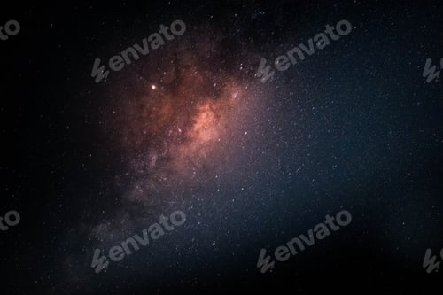 Preview: Beautiful shot of the Milky Way constellation full of stars in space