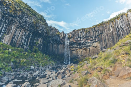 Preview: Svartifoss Waterfall in Iceland