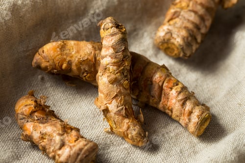 Preview: Raw Organic Orange Turmeric Root