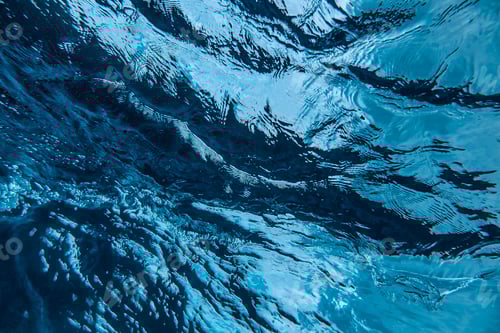 Preview: Abstract View of Turquoise Ocean Water Ripples