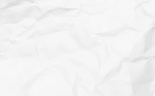 Visualização: Fundo de
textura de papel amassado branco. Espaço de design: tom branco