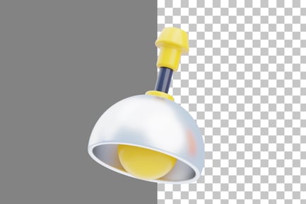 Preview: Hanging Lamp 3D Icon